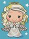 Алмазная мозаика Маленький ангелочек Никитошка (EJ1575, На подрамнике) — фото комплектации набора