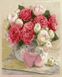 Картина по номерам Розовая композиция (BRM42174) — фото комплектации набора