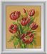 Алмазна вишивка Червоні тюльпани Dream Art (DA-30885) — фото комплектації набору