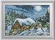 Набір алмазна мозаїка Будинок в снігу Dream Art (DA-31035) — фото комплектації набору