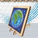 Картина стразами Земля ТМ Алмазна мозаіка (DMW-002) — фото комплектації набору