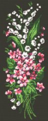 Картина з мозаїки Лісові квіти ТМ Алмазная мозаика (DM-324) фото інтернет-магазину Raskraski.com.ua