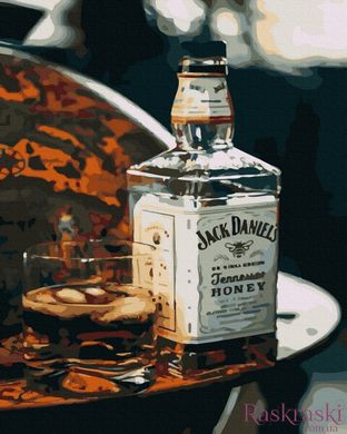 Картина по номерам Jack Daniel’s (BRM41138) фото интернет-магазина Raskraski.com.ua