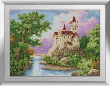 Картина мозаика Замок Dream Art (DA-31286, Без подрамника) 46 x 57 см фото интернет-магазина Raskraski.com.ua