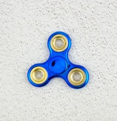 Спінер Tri Fidget Металевий (Синьо-Жовтий)