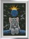 Картина з мозаїки Підкорювач світу (тигреня) Dream Art (DA-31336) — фото комплектації набору