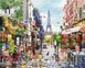 Алмазная картина Улицы Парижа Никитошка (GJ5503, На подрамнике) — фото комплектации набора