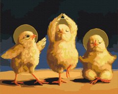 Рисование по номерам Духовные цыплята © Lucia Heffernan (BS53473) (Без коробки)