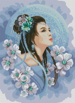 Мозаїка алмазна Японська краса (41 х 56 см) Dream Art (DA-31526) 41 х 56 см фото інтернет-магазину Raskraski.com.ua