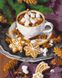 Картина за номерами Пряне какао зі сніжком (BS52779) (Без коробки)