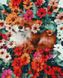 Картина стразами Лисичка в квітах НікіТошка (GJ5537) — фото комплектації набору