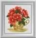 Картина з мозаїки Квітковий чай Dream Art (DA-30563) — фото комплектації набору