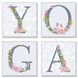 Картина за номерами Квартет Слово yoga Прованс (CH116) Идейка — фото комплектації набору