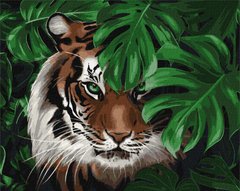 Картины по номерам Амурский тигр ©khutorna_art (KHO6519) Идейка (Без коробки)
