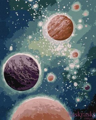 Малювання по номерам Рух планет ©Світлана Теренчук (KHO9552) Ідейка (Без коробки)