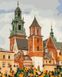Раскраска по номерам Вавельский замок в Кракове (BSM-B53431) — фото комплектации набора