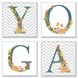 Картина за номерами Квартет Слово yoga Скандинавія (CH117) Идейка — фото комплектації набору