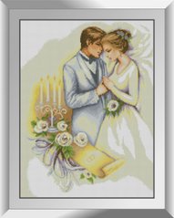 Картина алмазна вишивка День весілля Dream Art (DA-31189) фото інтернет-магазину Raskraski.com.ua