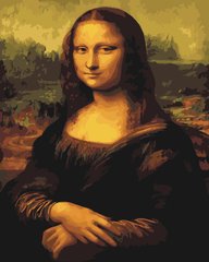 Картина за номерами Мона Ліза (BK-G241) (Без коробки)