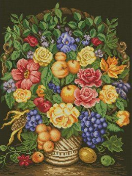 Картина алмазами Осінній аромат (45 х 60 см) Dream Art (DA-31494) 45 х 60 см фото інтернет-магазину Raskraski.com.ua