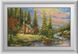 Алмазна мозаїка Гірський пейзаж Dream Art (DA-30990) — фото комплектації набору