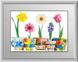 Алмазна мозаїка Прекрасні весняні квіти (часткова зашивання, квадратні камені) Dream Art (DA-30150) — фото комплектації набору