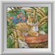 Алмазна мозаїка Рудий кіт Dream Art (DA-30839) — фото комплектації набору