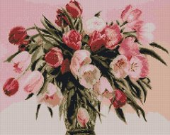 Картина из мозаики Весенний аромат Идейка (AMO7018, На подрамнике) фото интернет-магазина Raskraski.com.ua