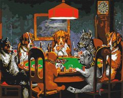 Картина по номерам Покер (BS4026) (Без коробки)