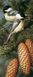 Картина з страз Синички на гілці ТМ Алмазная мозаика (DM-054) — фото комплектації набору