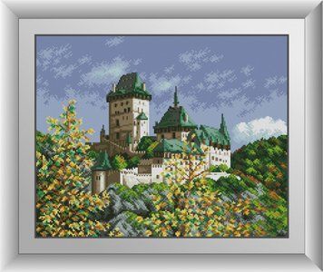 Картина стразами Листопад Dream Art (DA-30704) 40 х 50 см фото інтернет-магазину Raskraski.com.ua