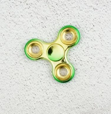 Спінер Tri Fidget Перламутр (Зелено-жовтий)