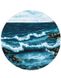 Живопись по номерам Океанские волны (Размер L) (RC00050L) (Без коробки)
