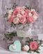 Картина за номерами Чайні троянди (BRM39538) — фото комплектації набору