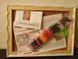 Алмазна техніка Британець в квітах Rainbow Art (EJ1218) — фото комплектації набору