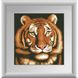Алмазная вышивка Портрет тигра (полная зашивка, квадратные камни) Dream Art (DA-30257, Без подрамника) — фото комплектации набора