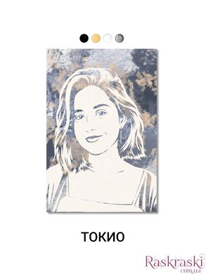 Заказать портрет по фото flip-flop, холст 70х90 см Токио фото интернет-магазина Raskraski.com.ua