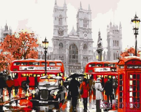 Картина по номерам Осенний Лондон (ACR-11679-AC) ArtCraft (Без коробки)