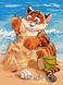 Картина за номерами Пляжні розваги (KHO4247) Идейка (Без коробки)