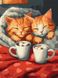 Раскраски по номерам Влюбленные коты ©art_selena_ua (KHO6588) Идейка (Без коробки)