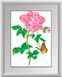 Алмазная вышивка Роза с бабочкой (полная зашивка, квадратные камни) Dream Art (DA-30258, Без подрамника) — фото комплектации набора