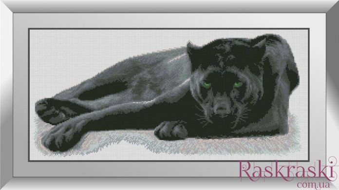 Алмазная вышивка Пантера Dream Art (DA-31141, Без подрамника) фото интернет-магазина Raskraski.com.ua