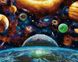 Алмазная картина Солнечная система (GZS1147) НикиТошка (Без коробки) — фото комплектации набора