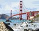 Рисование по номерам Мост Сан Франциско (BSM-B7979) — фото комплектации набора