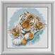 Алмазная техника Семья тигров Dream Art (DA-30841, Без подрамника) — фото комплектации набора