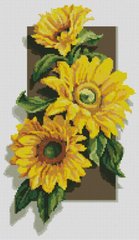 Алмазна живопис Сонячні квіти (28 х 48 см) Dream Art (DA-31567) фото інтернет-магазину Raskraski.com.ua