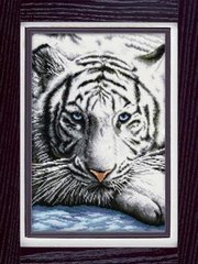Картина из мозаики Бенгальский тигр (полная зашивка, квадратные камни) Dream Art (DA-30050, Без подрамника) фото интернет-магазина Raskraski.com.ua