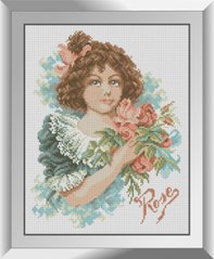 Набір алмазна вишивка Роза Dream Art (DA-31342) фото інтернет-магазину Raskraski.com.ua