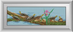 Набор алмазная мозаика Черепахи Dream Art (DA-30792, Без подрамника) фото интернет-магазина Raskraski.com.ua