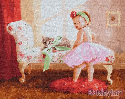 Картини за номерами Подарунок принцесі (KH2376) Идейка фото інтернет-магазину Raskraski.com.ua
